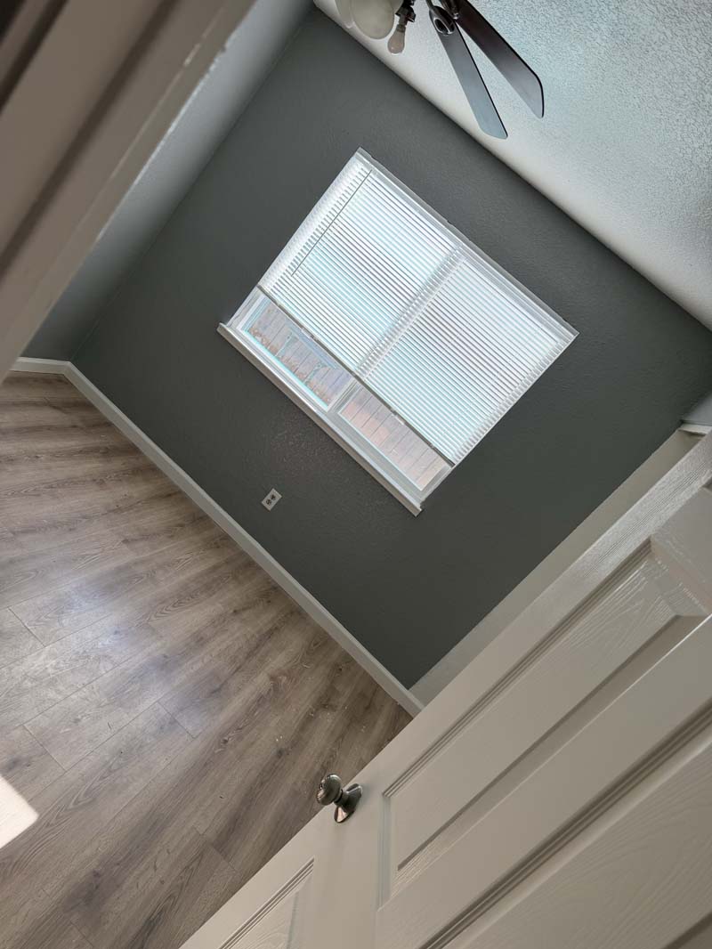 Bedroom with ceiling fan at 674 Gannet Ct